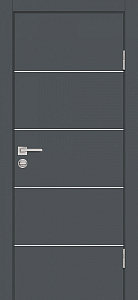 Товар Межкомнатная дверь P-12 Графит матовый